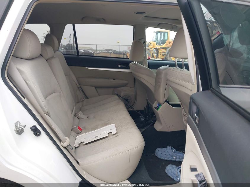 2011 Subaru Outback 2.5I Premium VIN: 4S4BRBGC8B3381880 Lot: 43937634