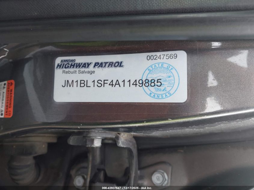 2010 Mazda Mazda3 I Touring VIN: JM1BL1SF4A1149885 Lot: 43937647