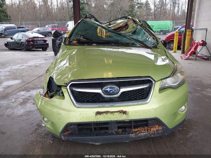 2014 Subaru Xv Crosstrek Hybrid 2.0I Touring VIN: JF2GPBKC9EH288205 Lot: 43937655