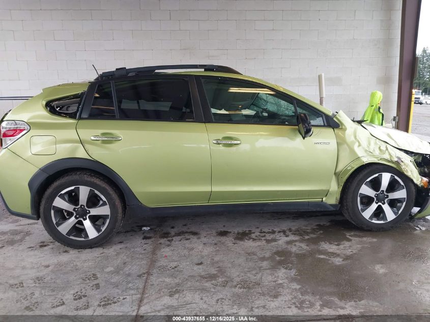 2014 Subaru Xv Crosstrek Hybrid 2.0I Touring VIN: JF2GPBKC9EH288205 Lot: 43937655