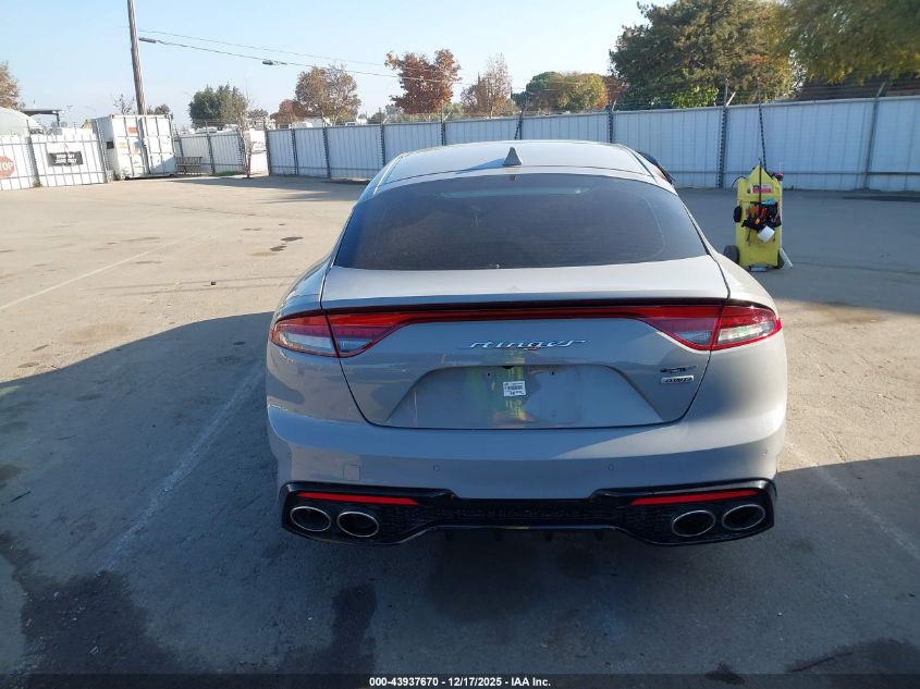 2022 Kia Stinger Gt2 VIN: KNAE55LC3N6122122 Lot: 43937670