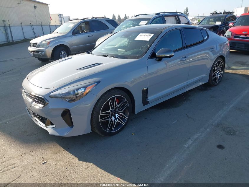 2022 Kia Stinger Gt2 VIN: KNAE55LC3N6122122 Lot: 43937670