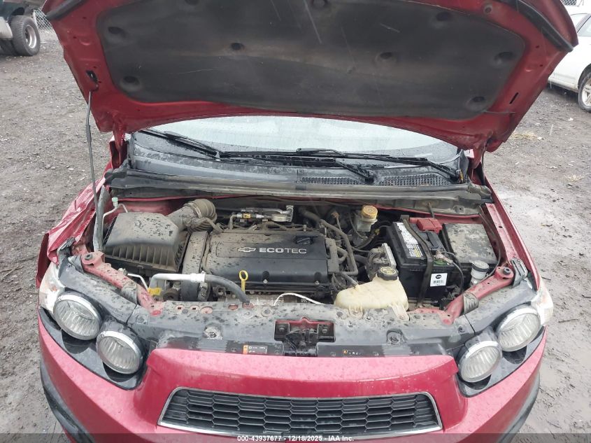 2012 Chevrolet Sonic 2Lt VIN: 1G1JC5SH8C4225770 Lot: 43937677