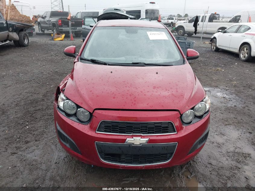 2012 Chevrolet Sonic 2Lt VIN: 1G1JC5SH8C4225770 Lot: 43937677