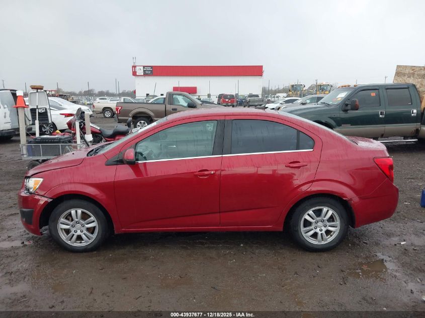 2012 Chevrolet Sonic 2Lt VIN: 1G1JC5SH8C4225770 Lot: 43937677
