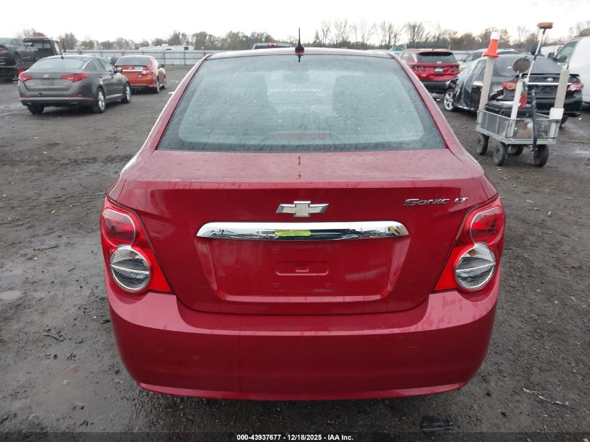 2012 Chevrolet Sonic 2Lt VIN: 1G1JC5SH8C4225770 Lot: 43937677