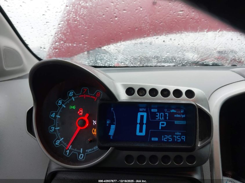 2012 Chevrolet Sonic 2Lt VIN: 1G1JC5SH8C4225770 Lot: 43937677