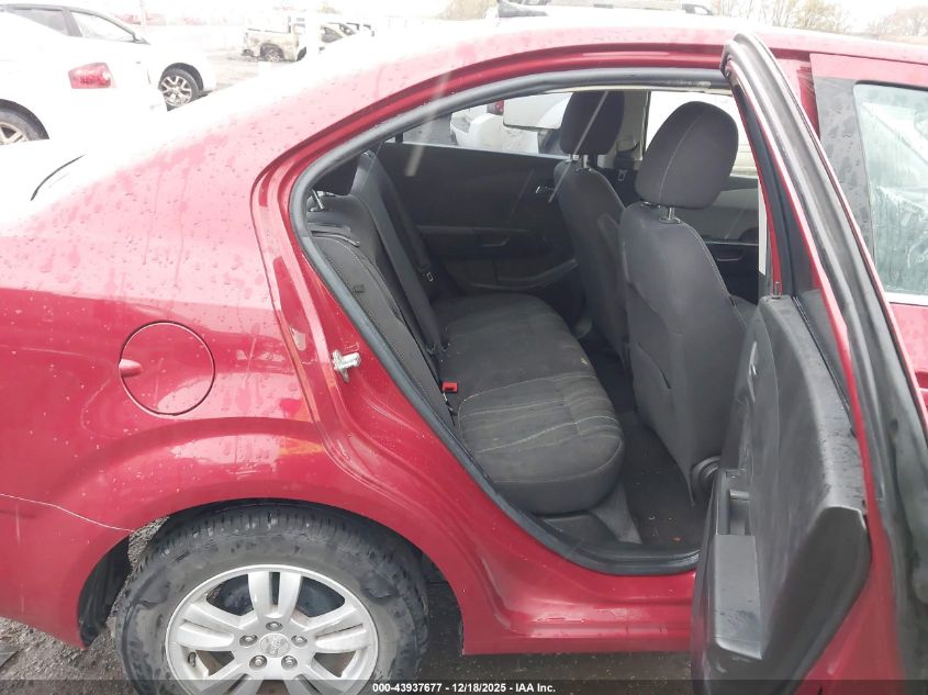 2012 Chevrolet Sonic 2Lt VIN: 1G1JC5SH8C4225770 Lot: 43937677