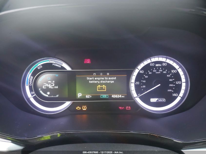 2021 Kia Niro Lx VIN: KNDCB3LC1M5479262 Lot: 43937680