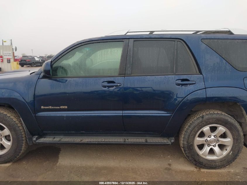 2005 Toyota 4Runner Sr5 Sport V8/Sr5 V8 VIN: JTEBT14R958022808 Lot: 43937684