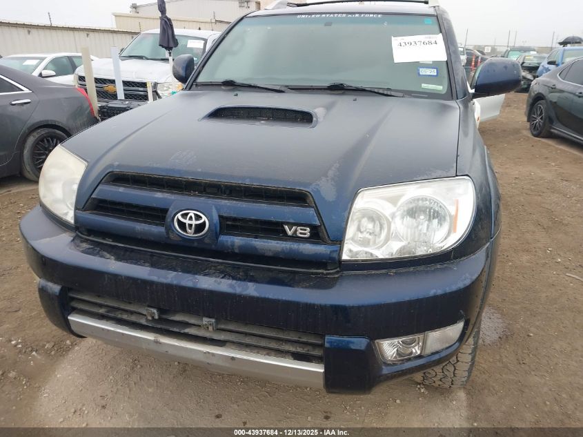 2005 Toyota 4Runner Sr5 Sport V8/Sr5 V8 VIN: JTEBT14R958022808 Lot: 43937684