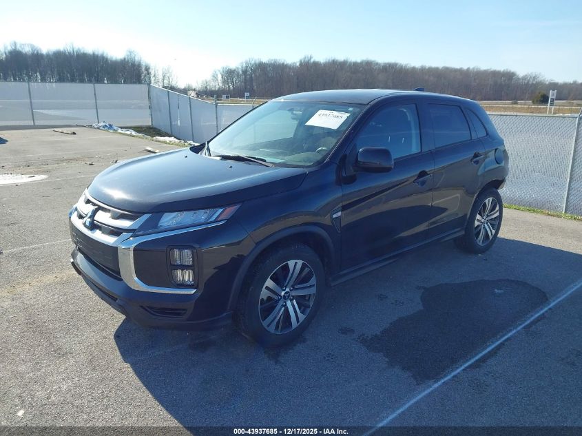 2020 Mitsubishi Outlander Sport 2.0 Es VIN: JA4AP3AU0LU029735 Lot: 43937685