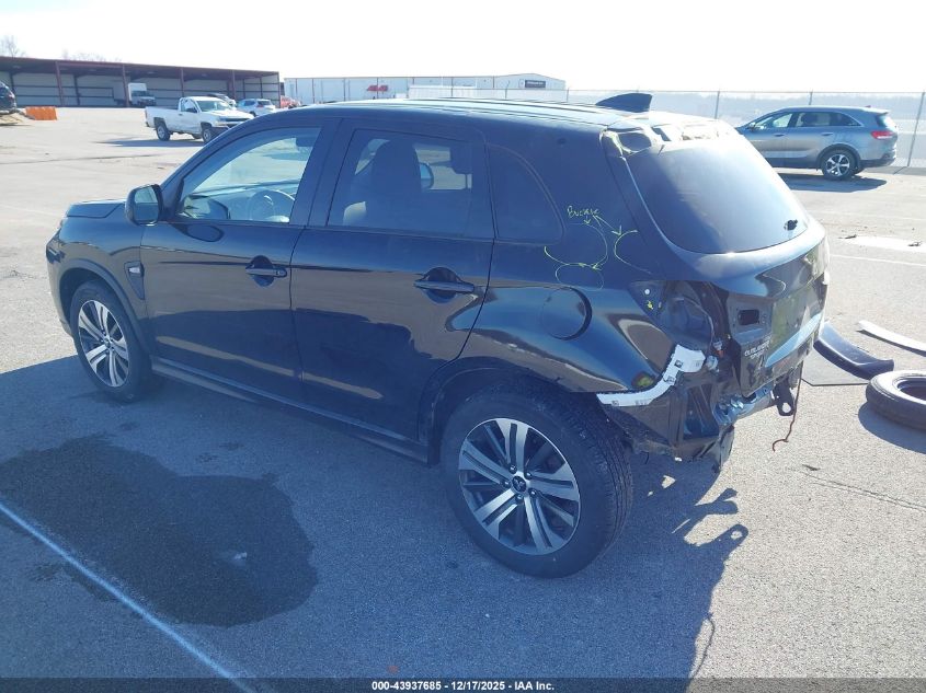 2020 Mitsubishi Outlander Sport 2.0 Es VIN: JA4AP3AU0LU029735 Lot: 43937685