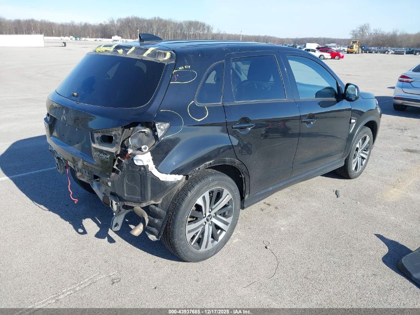 2020 Mitsubishi Outlander Sport 2.0 Es VIN: JA4AP3AU0LU029735 Lot: 43937685