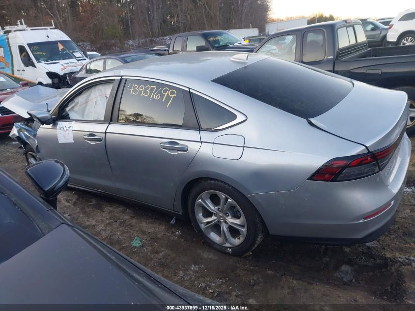 2025 Honda Accord Lx VIN: 1HGCY1F25SA024927 Lot: 43937699