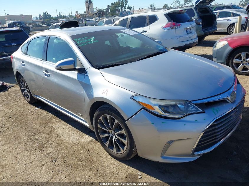 2018 Toyota Avalon Hybrid Xle Premium VIN: 4T1BD1EB1JU060503 Lot: 43937700