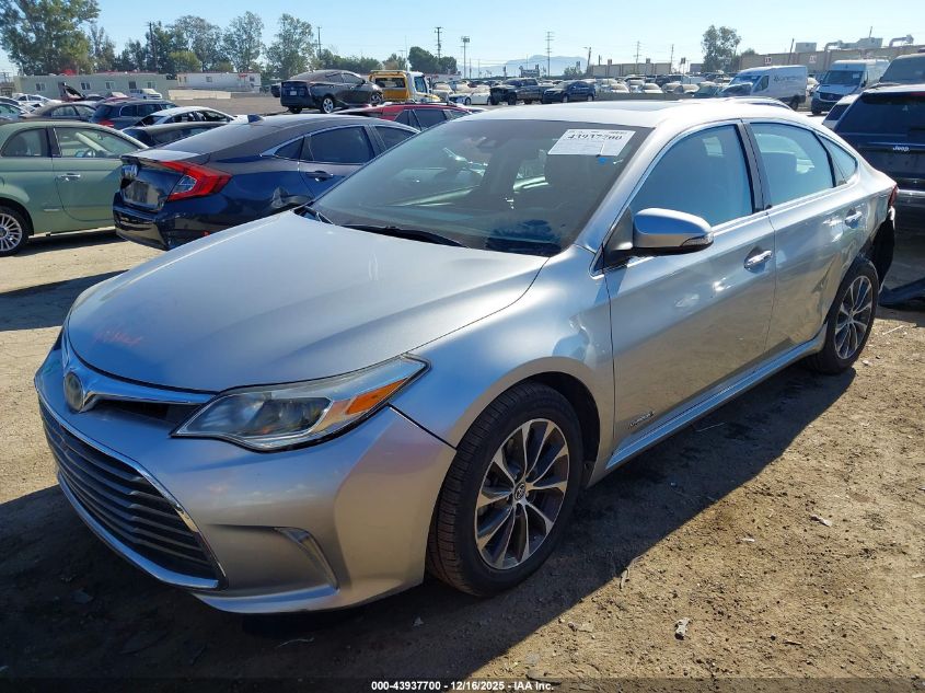 2018 Toyota Avalon Hybrid Xle Premium VIN: 4T1BD1EB1JU060503 Lot: 43937700