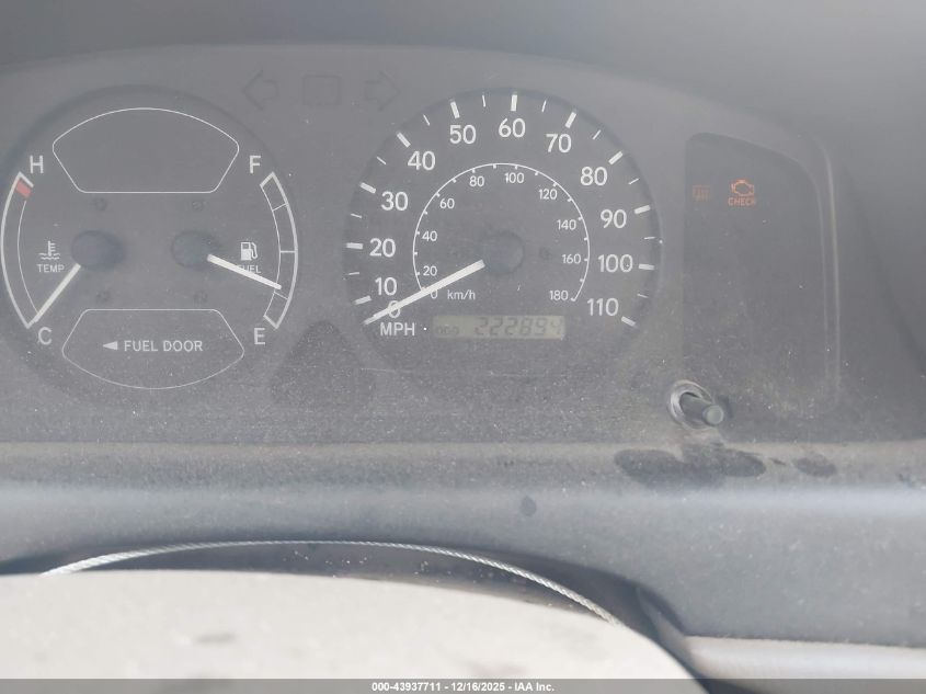 2000 Toyota Corolla Ce VIN: 1NXBR12E5YZ343013 Lot: 43937711