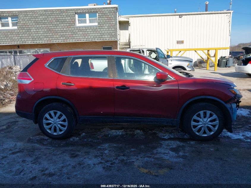 2016 Nissan Rogue S VIN: JN8AT2MV2GW144528 Lot: 43937717