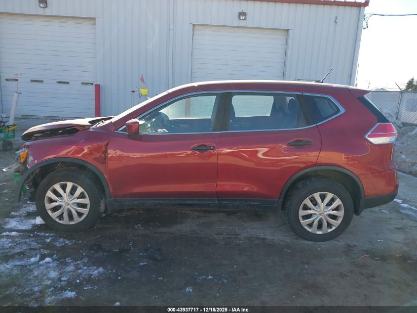 2016 Nissan Rogue S VIN: JN8AT2MV2GW144528 Lot: 43937717
