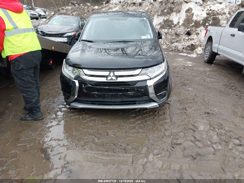 2017 Mitsubishi Outlander Es VIN: JA4AZ2A38HZ014812 Lot: 43937725