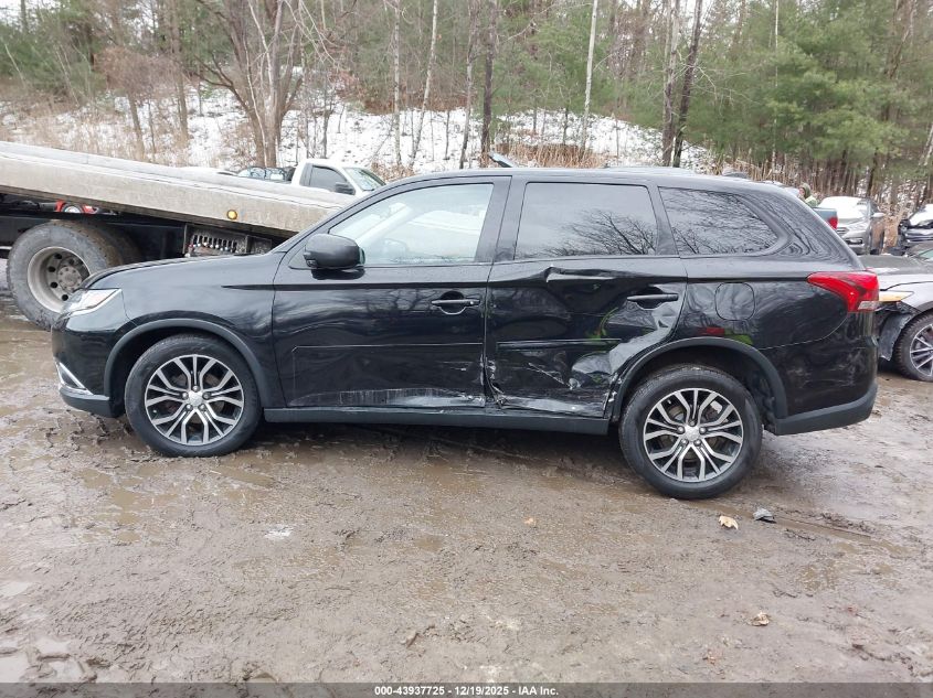 2017 Mitsubishi Outlander Es VIN: JA4AZ2A38HZ014812 Lot: 43937725