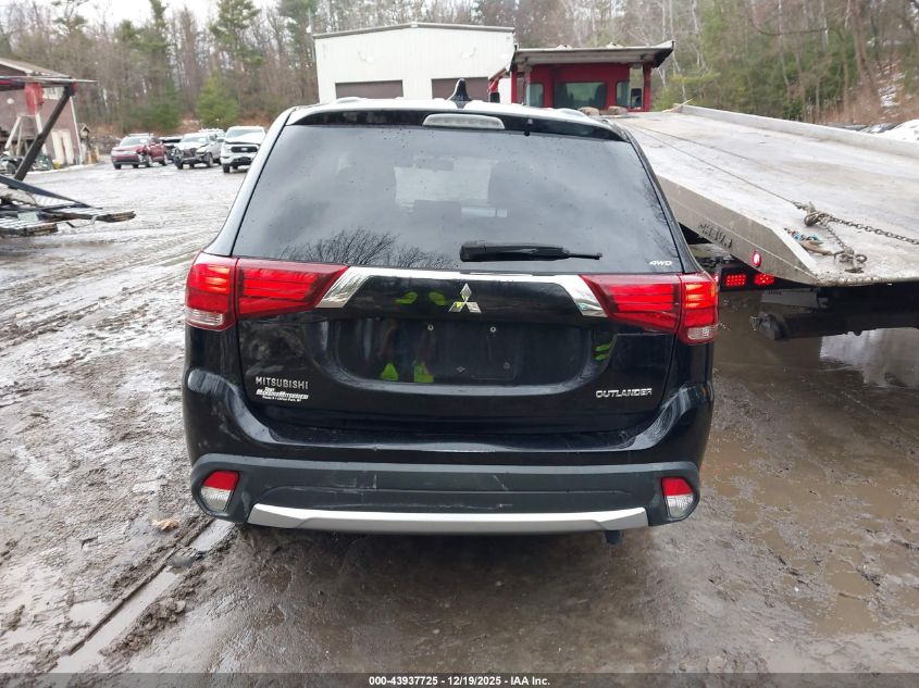 2017 Mitsubishi Outlander Es VIN: JA4AZ2A38HZ014812 Lot: 43937725