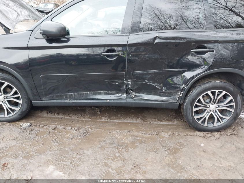 2017 Mitsubishi Outlander Es VIN: JA4AZ2A38HZ014812 Lot: 43937725