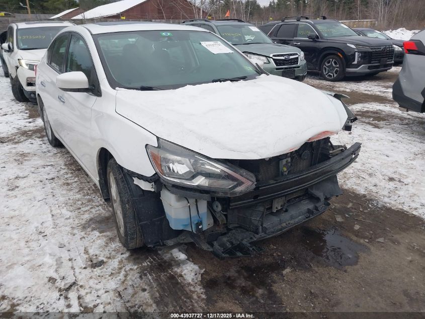 2017 Nissan Sentra Sv VIN: 3N1AB7AP7HY407868 Lot: 43937727