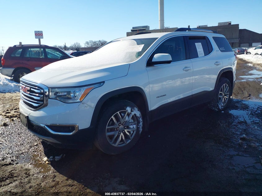 Vin: 1gkknsls4j2168423, lot: 44433367, gmc acadia sle-2 20182