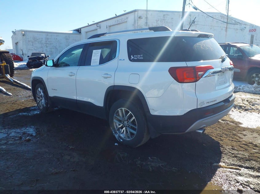 Vin: 1gkknsls4j2168423, lot: 44433367, gmc acadia sle-2 20183