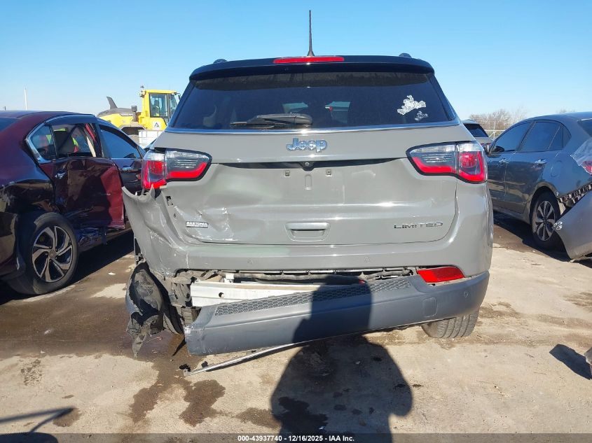 2019 Jeep Compass Limited Fwd VIN: 3C4NJCCB5KT809209 Lot: 43937740