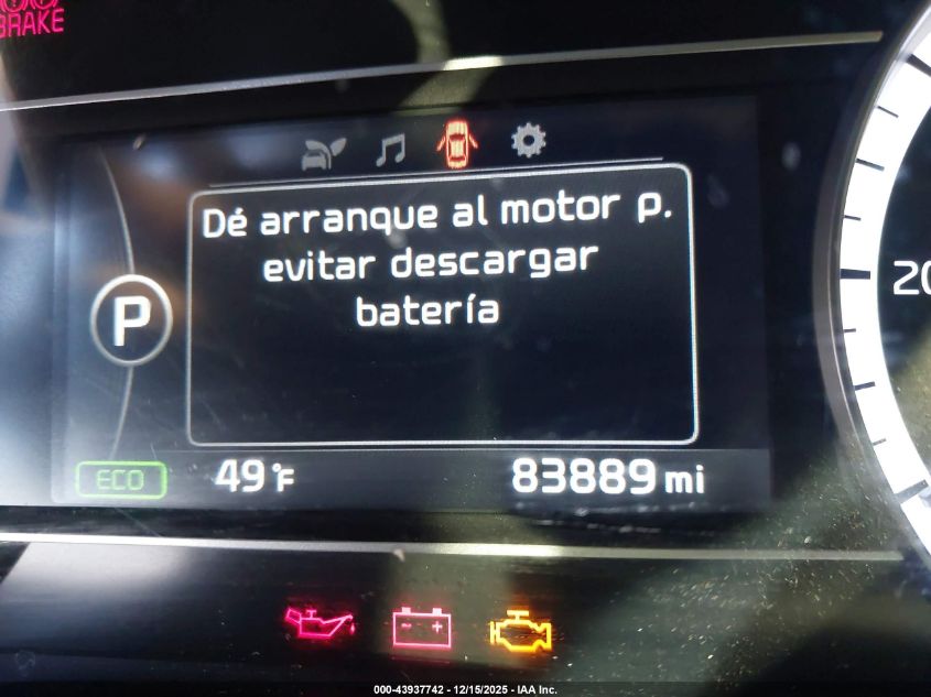 2017 Kia Niro Lx VIN: KNDCB3LC9H5096451 Lot: 43937742