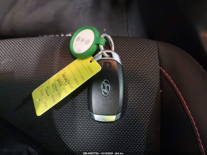 2023 Hyundai Kona N Line VIN: KM8K3CA31PU967841 Lot: 43937754