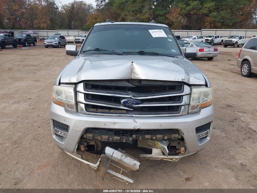 2017 Ford Expedition El Limited VIN: 1FMJK1KT4HEA17762 Lot: 43937761