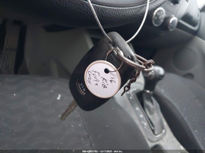 2016 Kia Forte Lx VIN: KNAFX4A67G5489765 Lot: 43937762