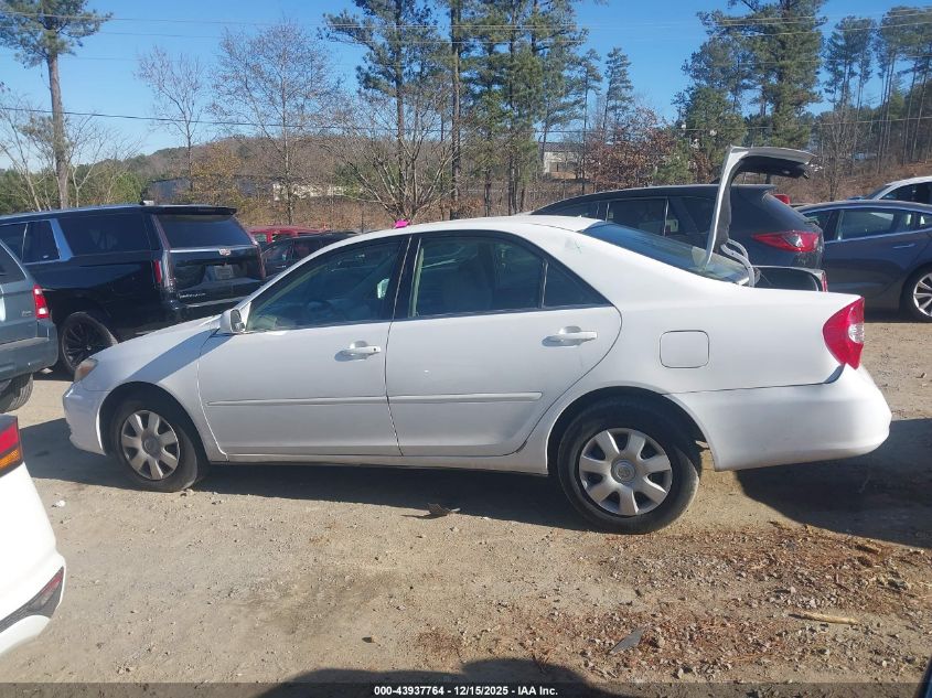 2004 Toyota Camry Le VIN: 4T1BE32K94U374062 Lot: 43937764