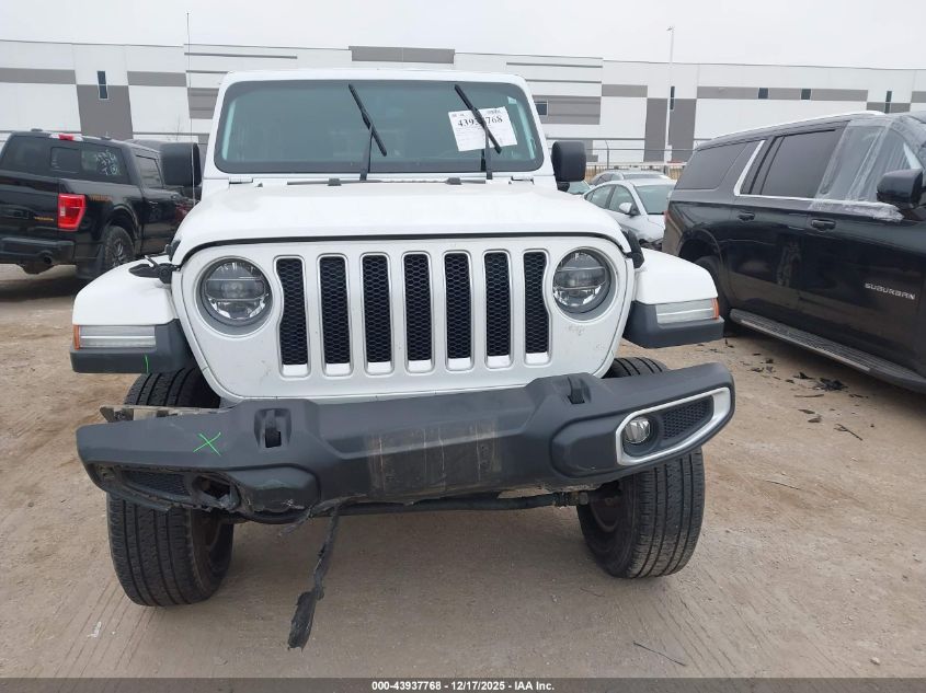 2019 Jeep Wrangler Unlimited Sahara VIN: 1C4HJXEG7KW637790 Lot: 43937768