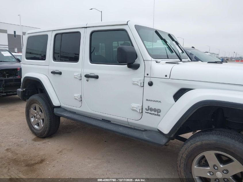 2019 Jeep Wrangler Unlimited Sahara VIN: 1C4HJXEG7KW637790 Lot: 43937768