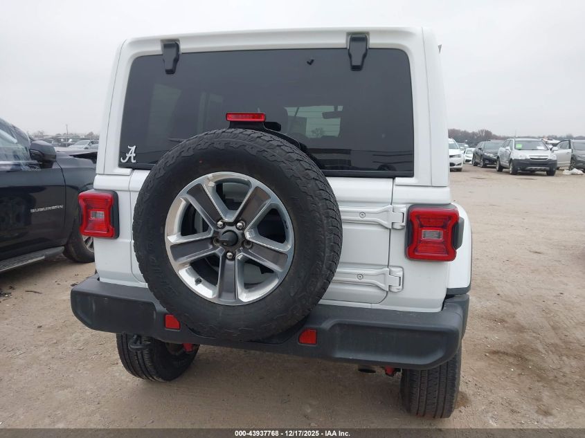 2019 Jeep Wrangler Unlimited Sahara VIN: 1C4HJXEG7KW637790 Lot: 43937768