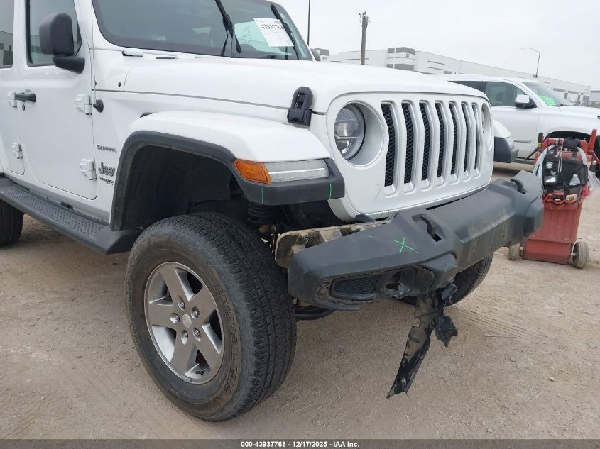 2019 Jeep Wrangler Unlimited Sahara VIN: 1C4HJXEG7KW637790 Lot: 43937768