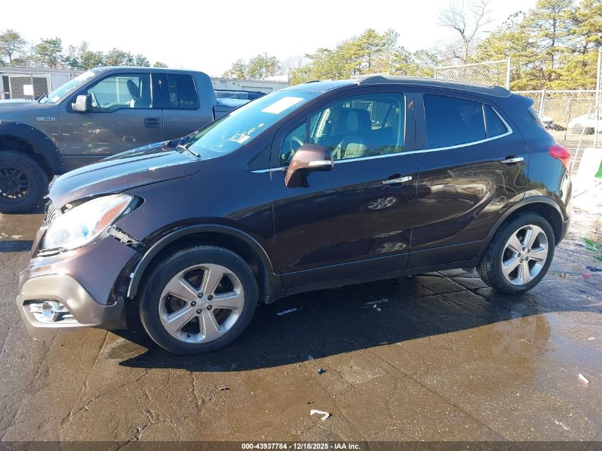 2016 Buick Encore Convenience VIN: KL4CJFSB2GB592120 Lot: 43937784