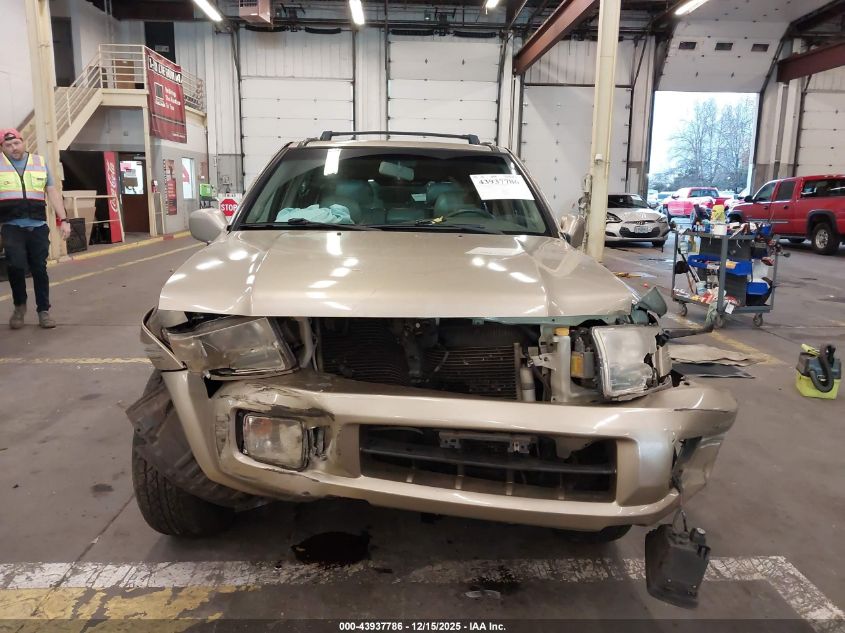 2003 Infiniti Qx4 Luxury VIN: JNRDR09Y93W303330 Lot: 43937786