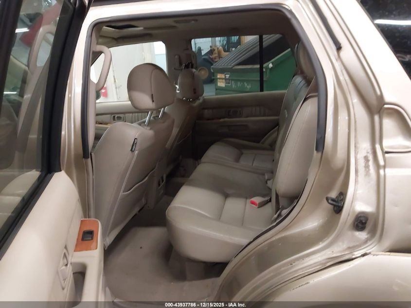 2003 Infiniti Qx4 Luxury VIN: JNRDR09Y93W303330 Lot: 43937786