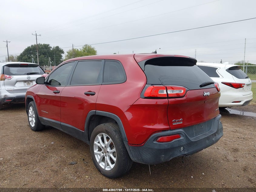1C4PJLAB3GW140855 2016 JEEP CHEROKEE photo no. 3