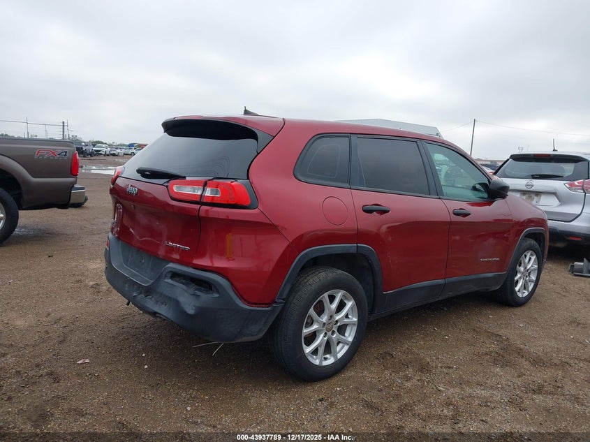 1C4PJLAB3GW140855 2016 JEEP CHEROKEE photo no. 4