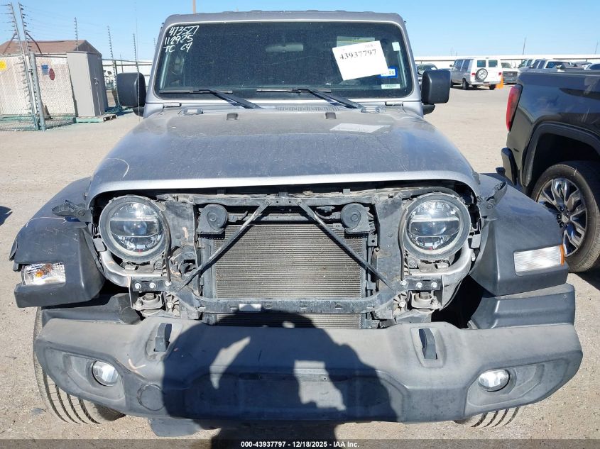 2020 Jeep Wrangler Unlimited Willys 4X4 VIN: 1C4HJXDN3LW169980 Lot: 43937797