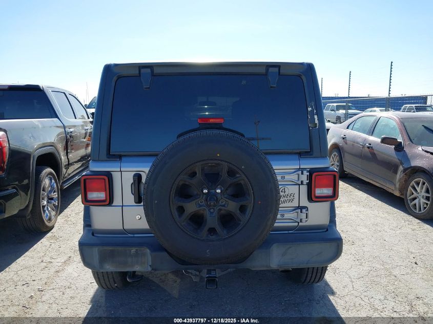 2020 Jeep Wrangler Unlimited Willys 4X4 VIN: 1C4HJXDN3LW169980 Lot: 43937797