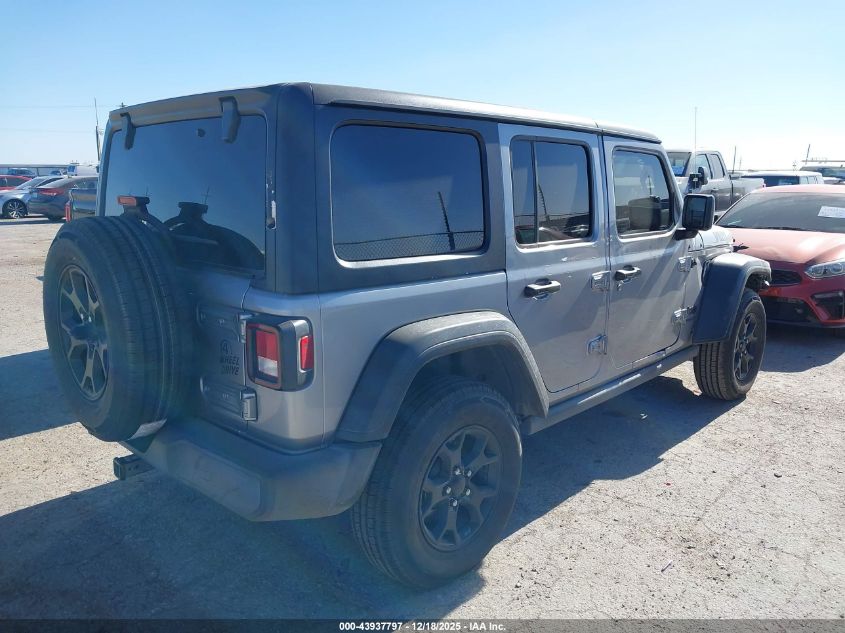 2020 Jeep Wrangler Unlimited Willys 4X4 VIN: 1C4HJXDN3LW169980 Lot: 43937797