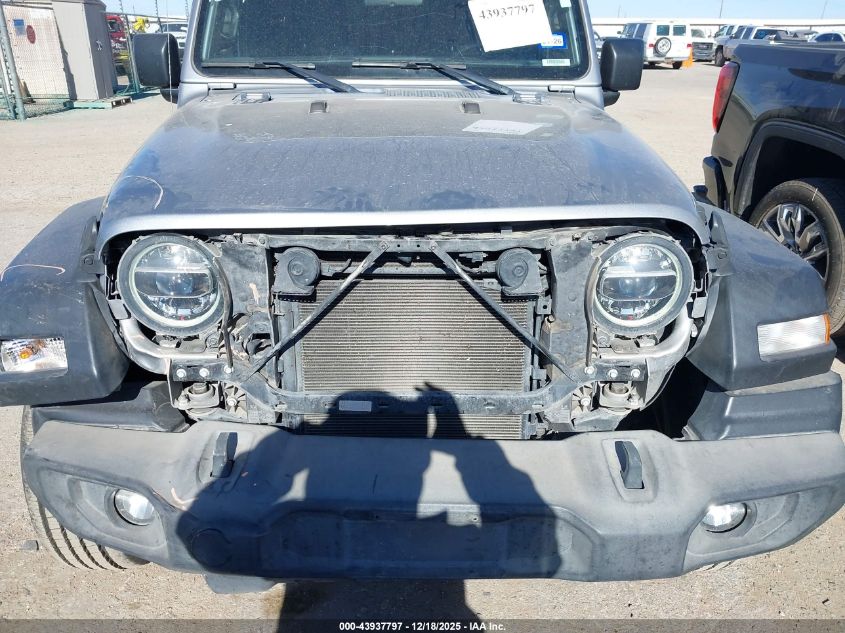 2020 Jeep Wrangler Unlimited Willys 4X4 VIN: 1C4HJXDN3LW169980 Lot: 43937797